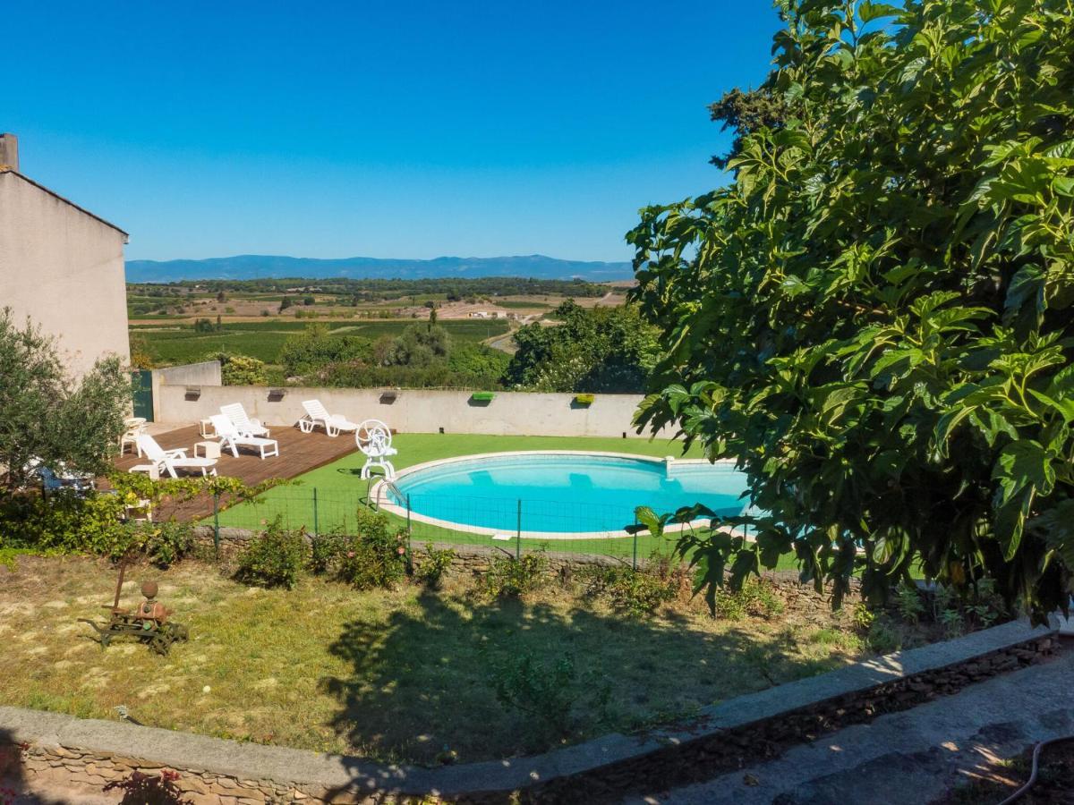 Cosy Holiday Home With Swimming Pool Montbrun-des-Corbières Kültér fotó